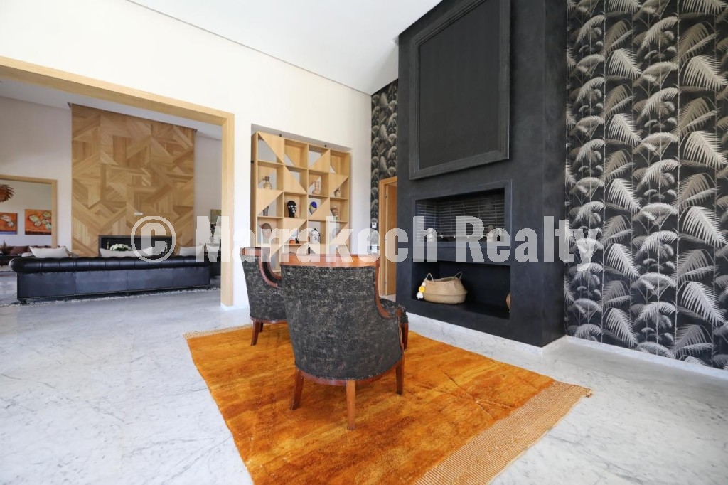 Villa d’exception – Palmeraie de Marrakech – 5 chambres