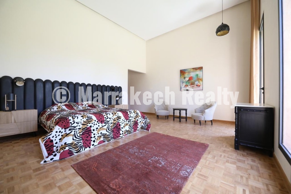 Villa d’exception – Palmeraie de Marrakech – 5 chambres