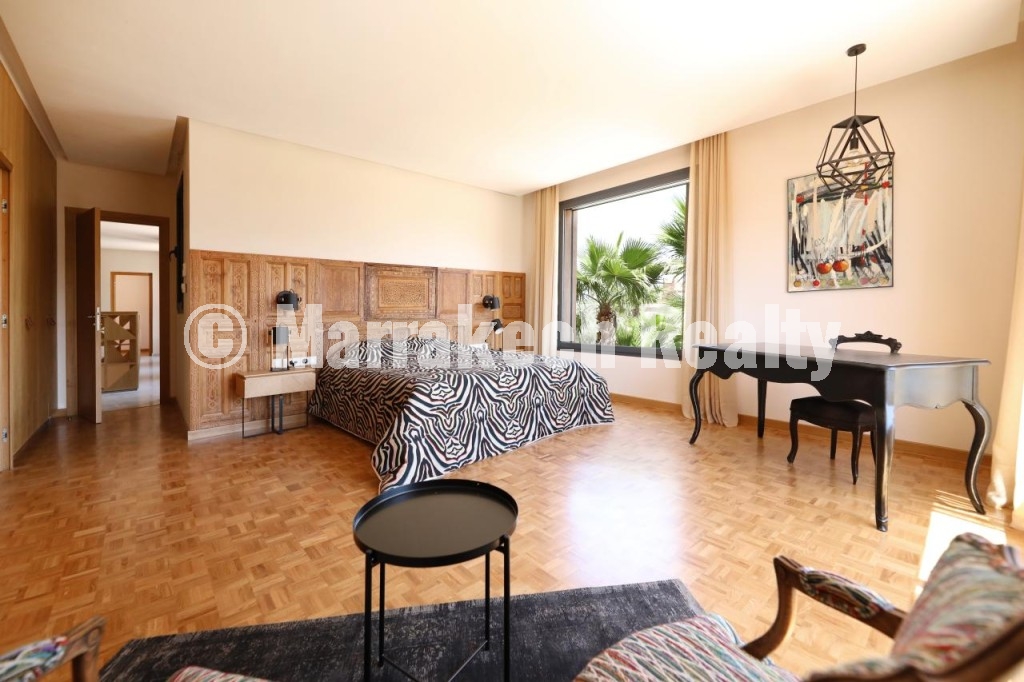 Villa d’exception – Palmeraie de Marrakech – 5 chambres