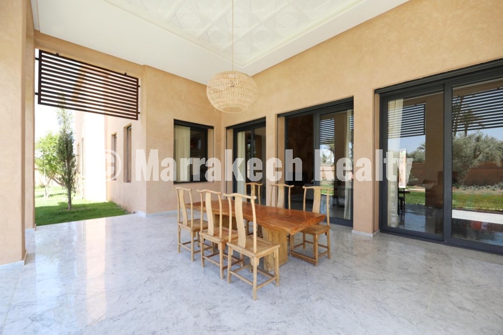 Villa d’exception – Palmeraie de Marrakech – 5 chambres