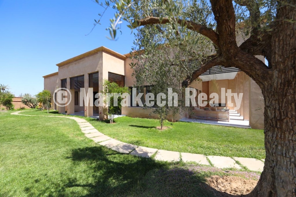 Villa d’exception – Palmeraie de Marrakech – 5 chambres