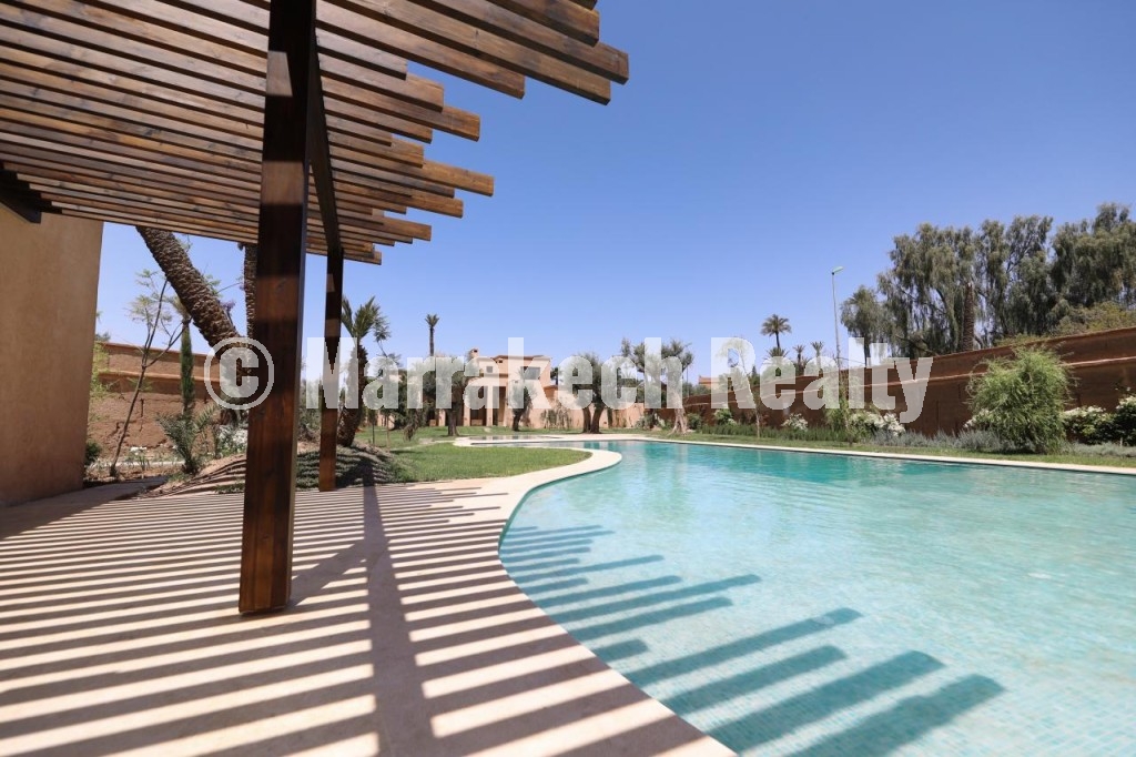 Villa d’exception – Palmeraie de Marrakech – 5 chambres