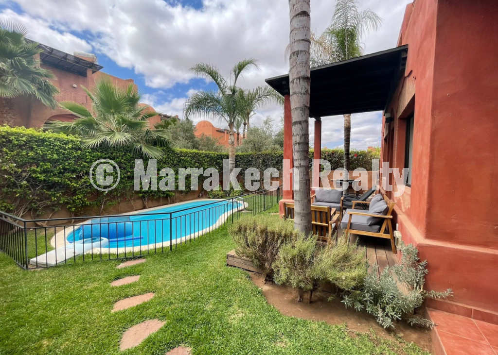 Villa de Charme 3 Chambres à Vendre en Résidence Sécurisée – Route de Casa