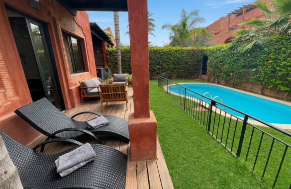 Villa de Charme 3 Chambres à Vendre en Résidence Sécurisée – Route de Casa