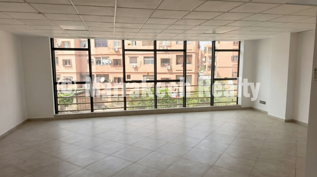 Office space with glass frontage for rent – Boulevard Allal Fassi