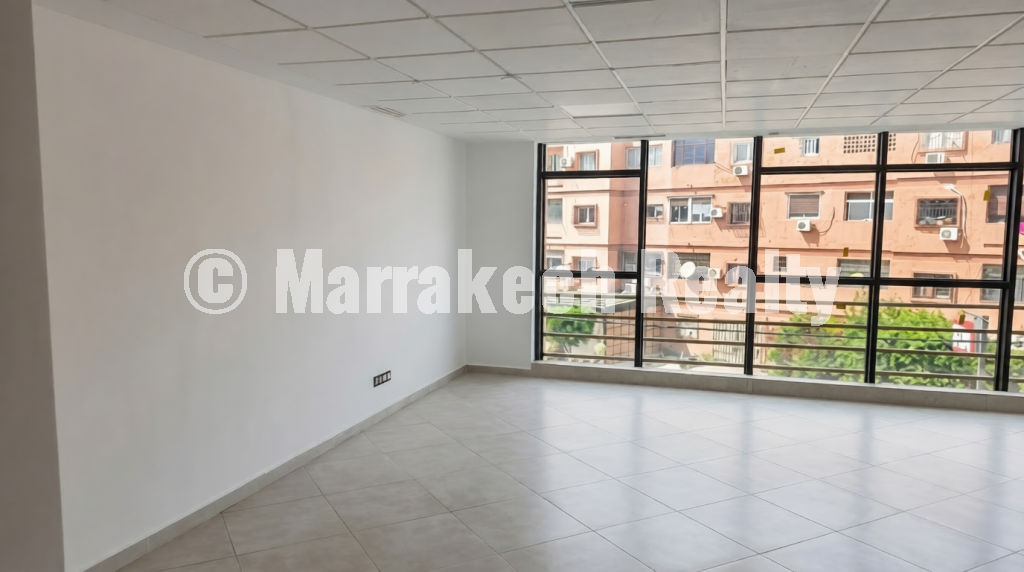 Office space with glass frontage for rent – Boulevard Allal Fassi