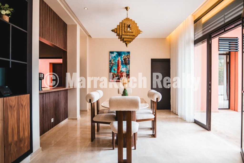Villa de luxe 3 Suites à Louer Meublée – Domaine Résidentiel Golfique Premium