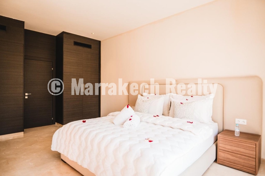 Villa de luxe 3 Suites à Louer Meublée – Domaine Résidentiel Golfique Premium