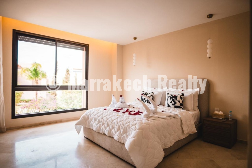 Villa de luxe 3 Suites à Louer Meublée – Domaine Résidentiel Golfique Premium