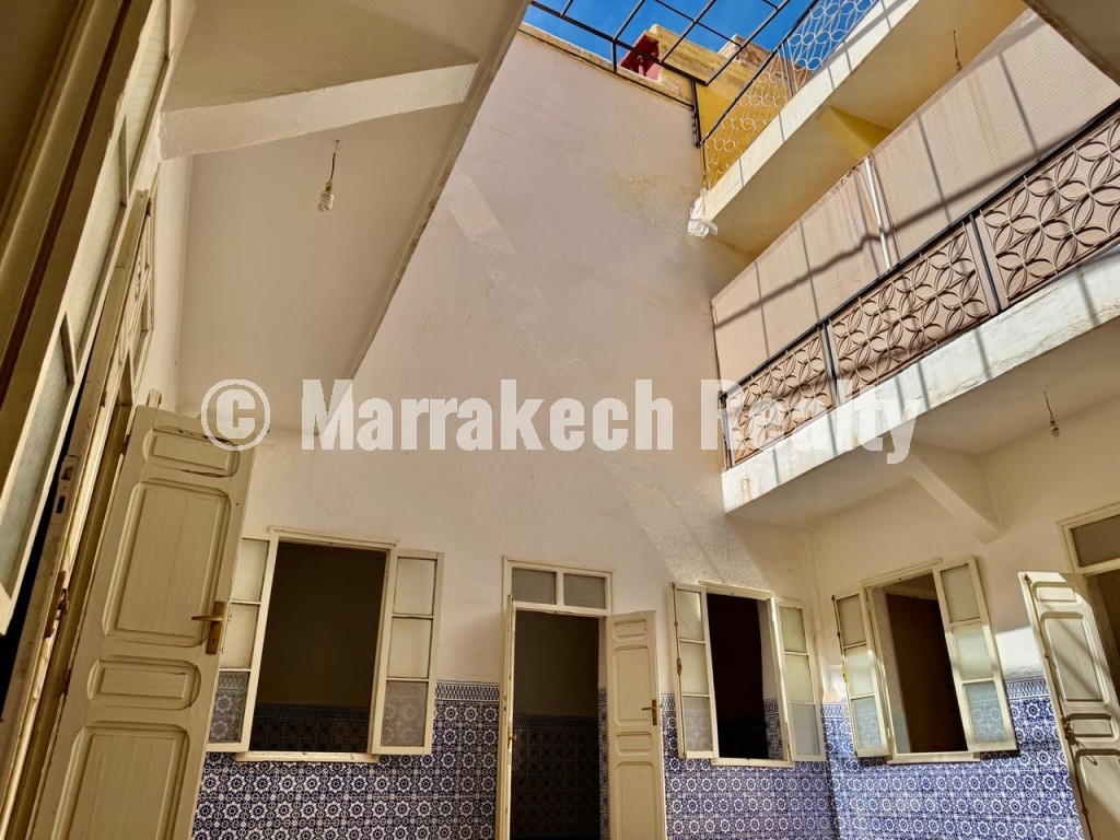 Riad Authentique à Rénover avec Maisonnette à 5 Min de Jemaa El-Fna