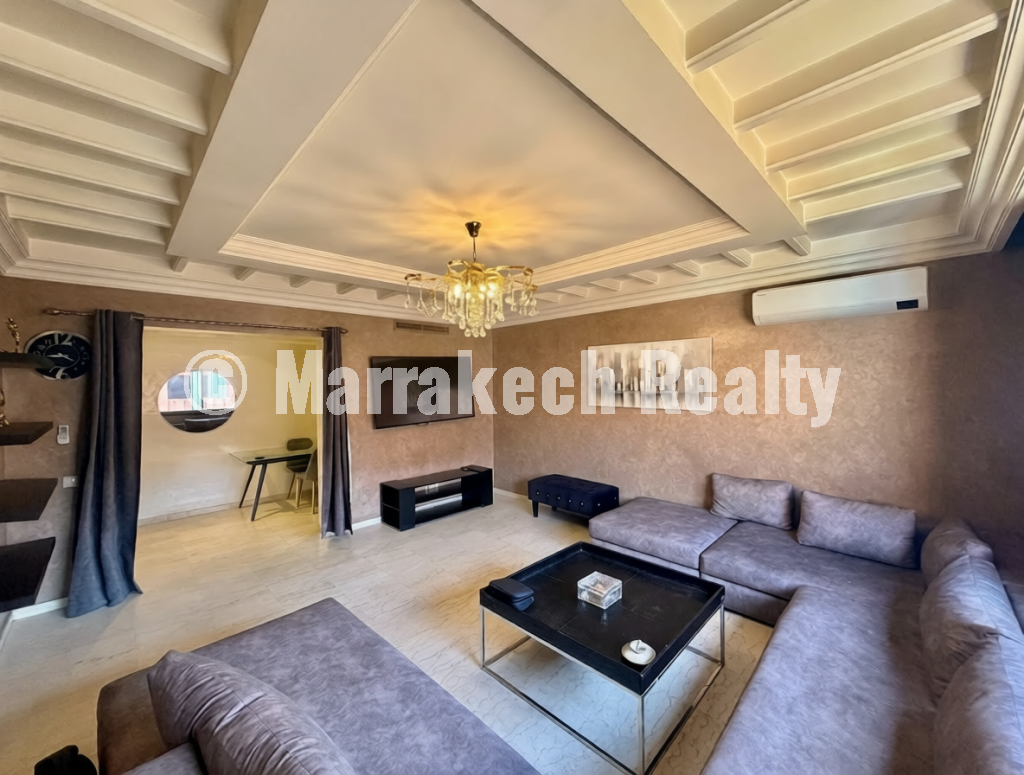 Appartement 2 chambres Meublé au Cœur de Guéliz