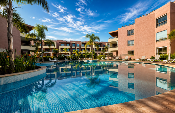 Apartment with Large Terrace and Pool View – Avenue Mohammed VI