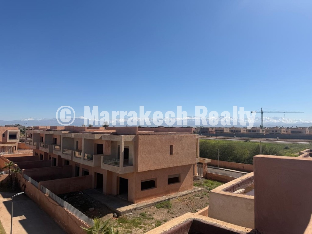 3 Villas Semi-Finies 4 Chambres – Argan Extension