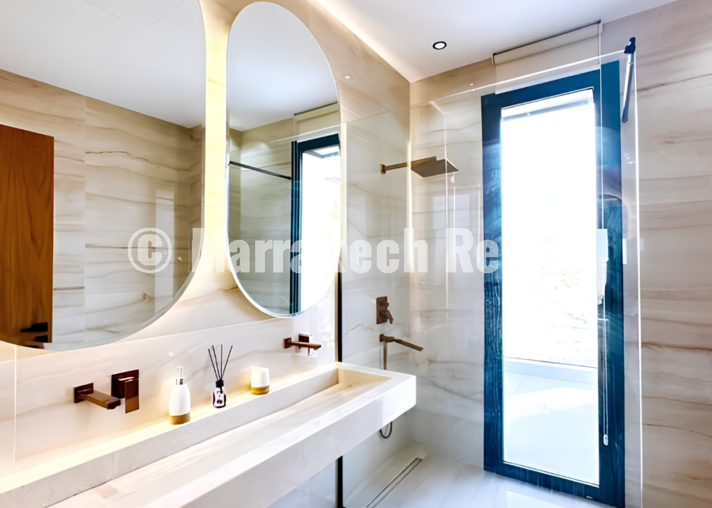 Villa de Luxe 4 Chambres à Louer avec Piscine Privée Route D’ourika