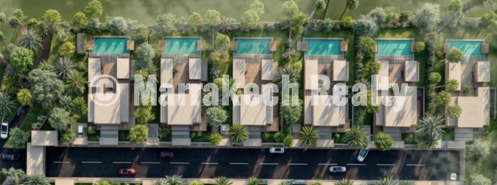 Villas modernes authentiques à vendre – Route de l’Ourika à partir de 3 490 000 MAD
