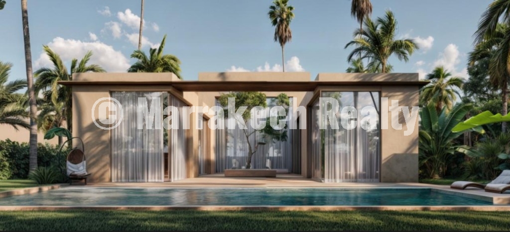 Villas modernes authentiques à vendre – Route de l’Ourika à partir de 3 490 000 MAD