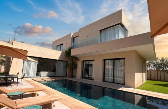 Villa de Luxe 4 Chambres à Louer avec Piscine Privée Route D&rsquo;ourika