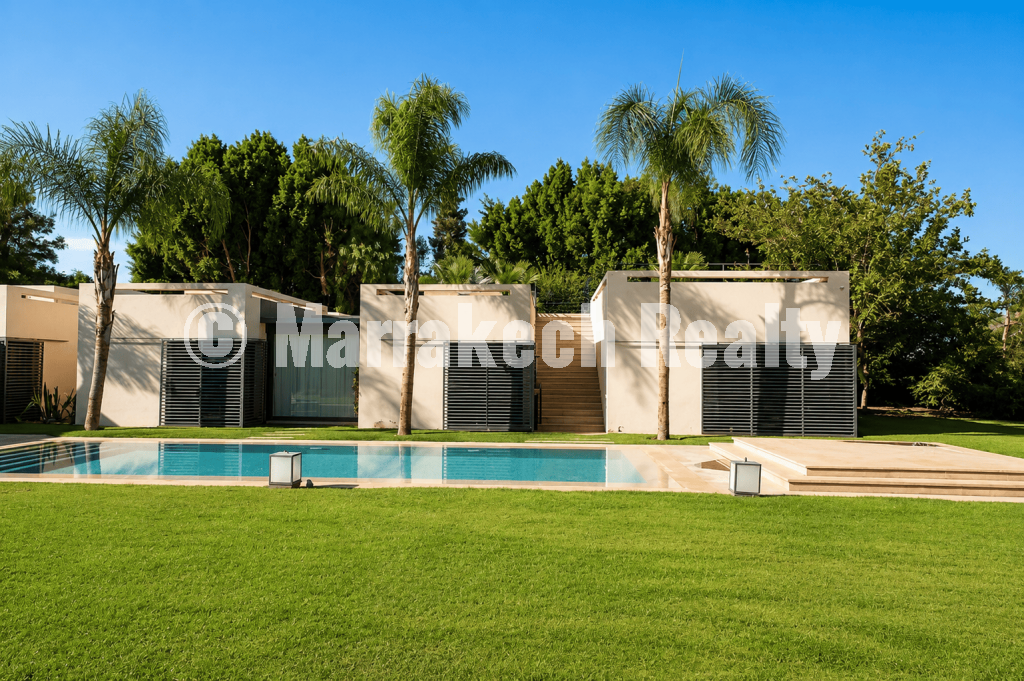 Villa de Prestige Plain-Pied en Front Golf – Route de Ouarzazate