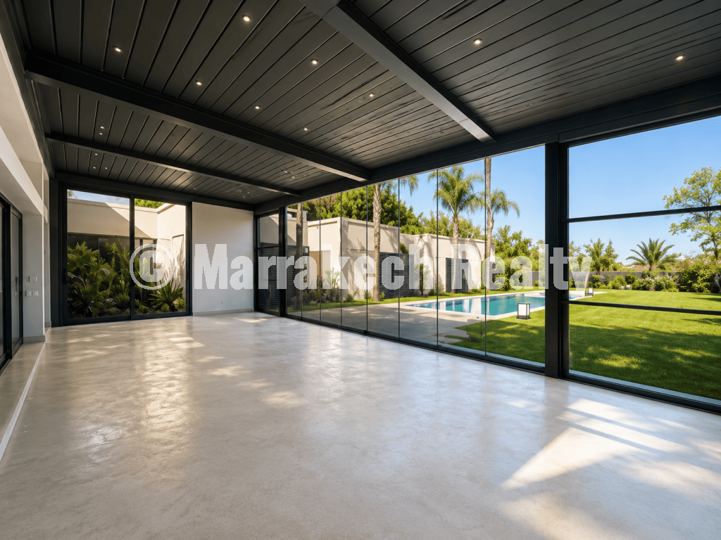 Villa de Prestige Plain-Pied en Front Golf – Route de Ouarzazate