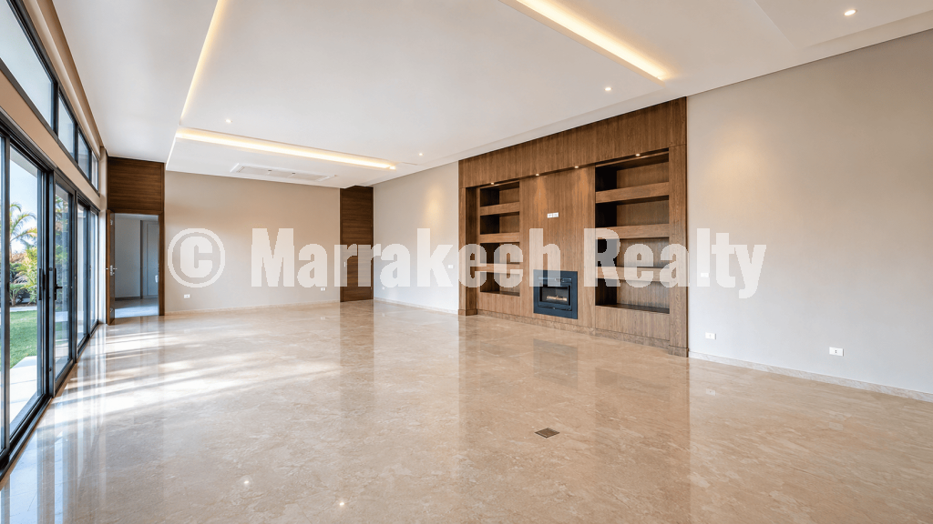 Villa de Prestige Plain-Pied en Front Golf – Route de Ouarzazate