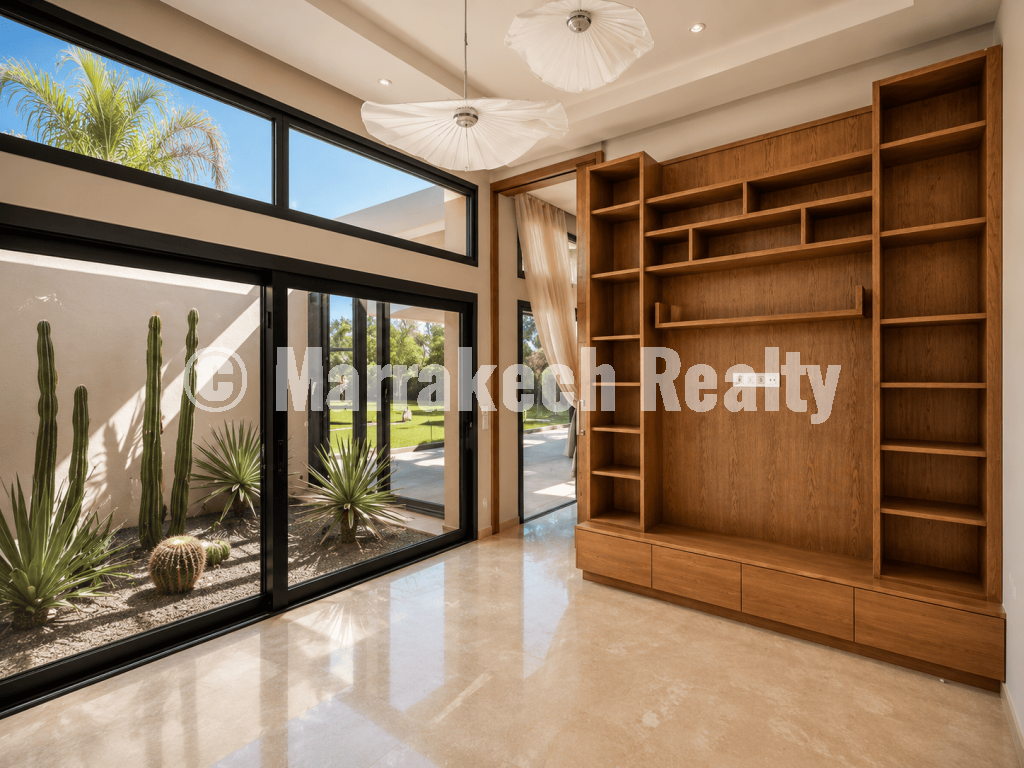 Villa de Prestige Plain-Pied en Front Golf – Route de Ouarzazate