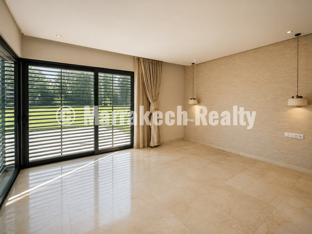 Villa de Prestige Plain-Pied en Front Golf – Route de Ouarzazate