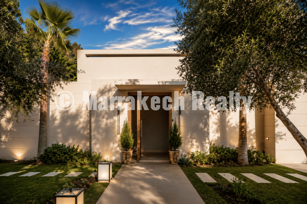 Villa de Prestige Plain-Pied en Front Golf – Route de Ouarzazate