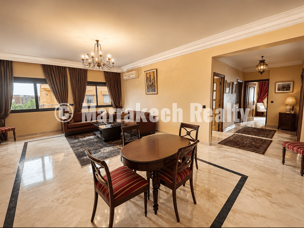 Spacieux Appartement avec Piscine à l’Hivernage – Proche Menara Mall