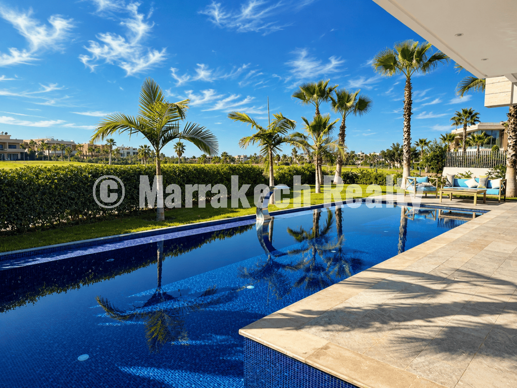 Villa MEUBLEE 4 suites à vendre 1ère ligne de Golf