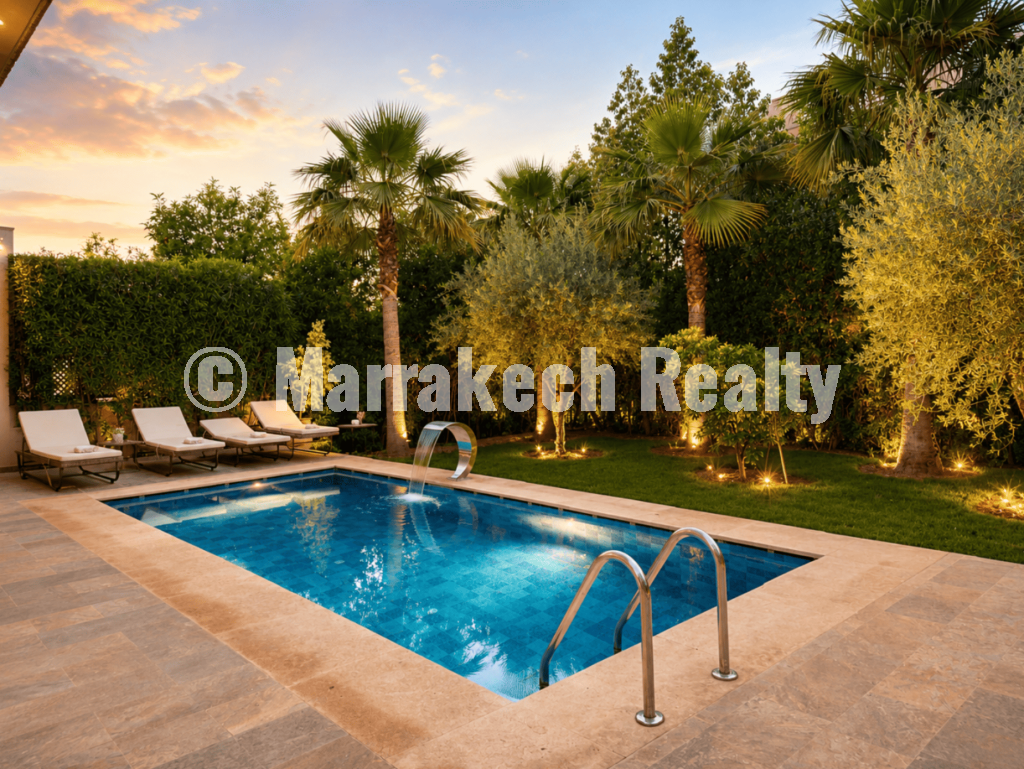 Villa meublée 3 façades à vendre à Argan Golf Resort