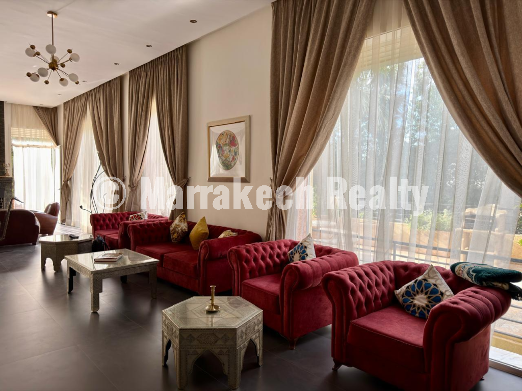 Villa meublée 3 façades à vendre à Argan Golf Resort