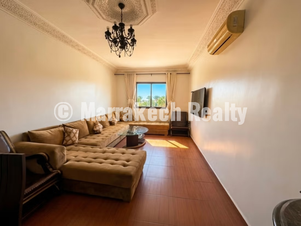 Bright apartment with balcony and no overlooking neighbors – Guéliz