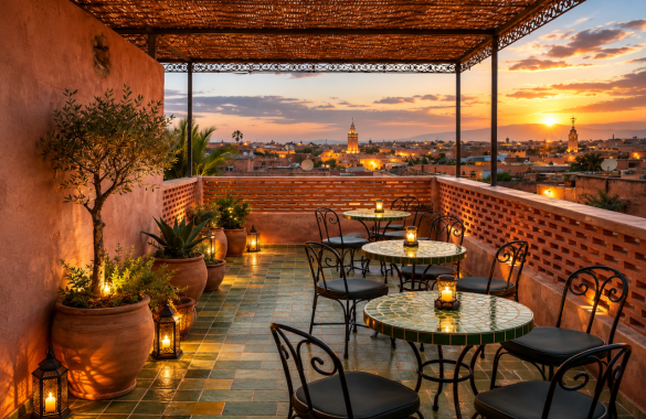 Local commercial pour restaurant à vendre dans la Médina de Marrakech – Derb Dabachi