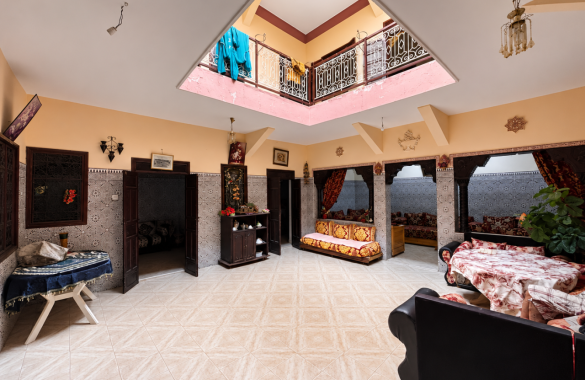 Riad à rénover à vendre au cœur du quartier historique de la Kasbah