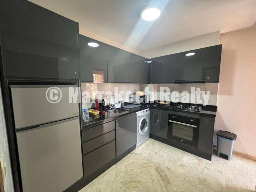 Appartement de 2 chambres à vendre à Guéliz avec piscine chauffée