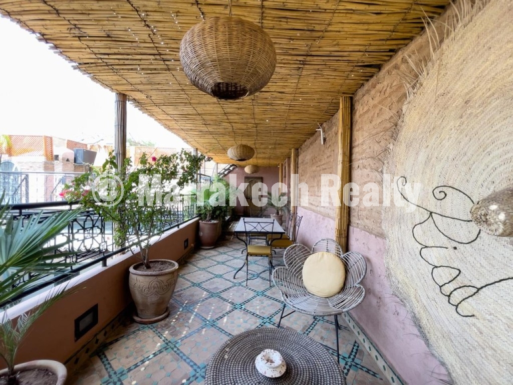 Riad Rénové à vendre- Emplacement exceptionnel Médina Marrakech
