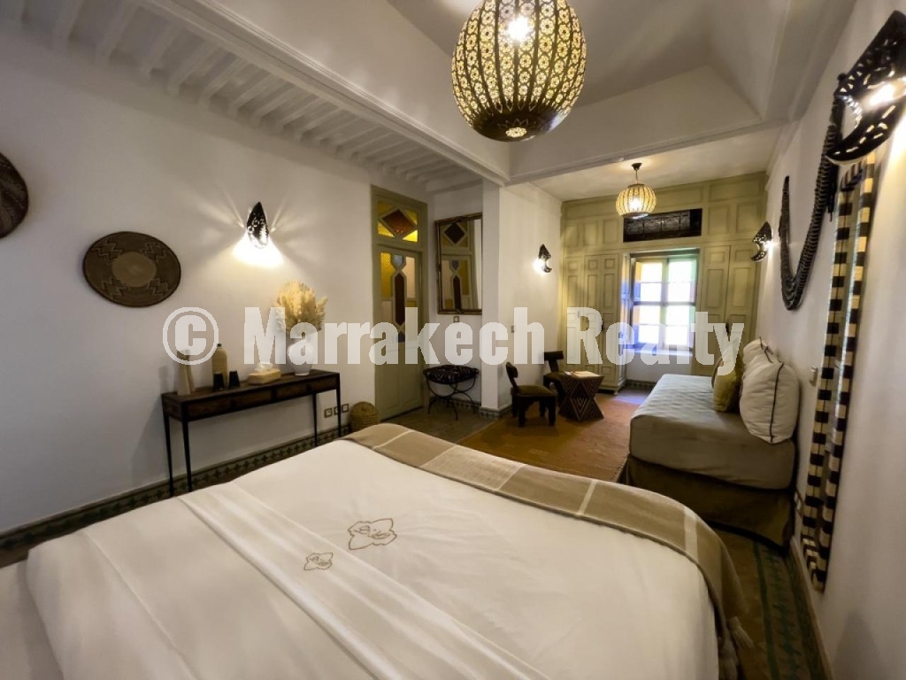Riad Rénové à vendre- Emplacement exceptionnel Médina Marrakech