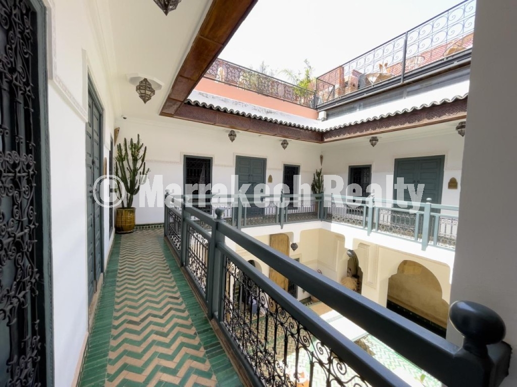 Riad Rénové à vendre- Emplacement exceptionnel Médina Marrakech