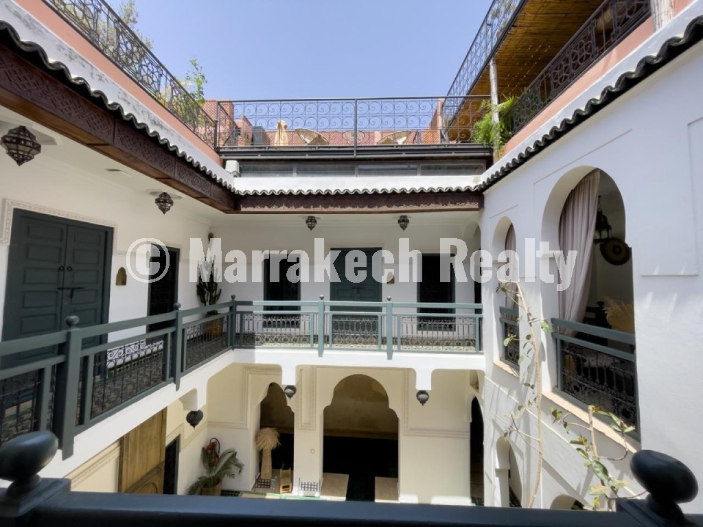 Riad Rénové à vendre- Emplacement exceptionnel Médina Marrakech