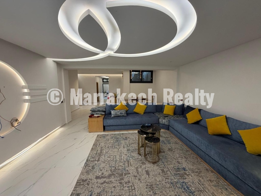 Furnished basement apartment in a villa near the Grand Stadium of Marrakech