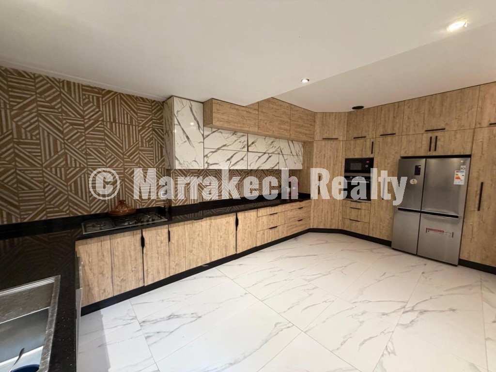 Furnished basement apartment in a villa near the Grand Stadium of Marrakech