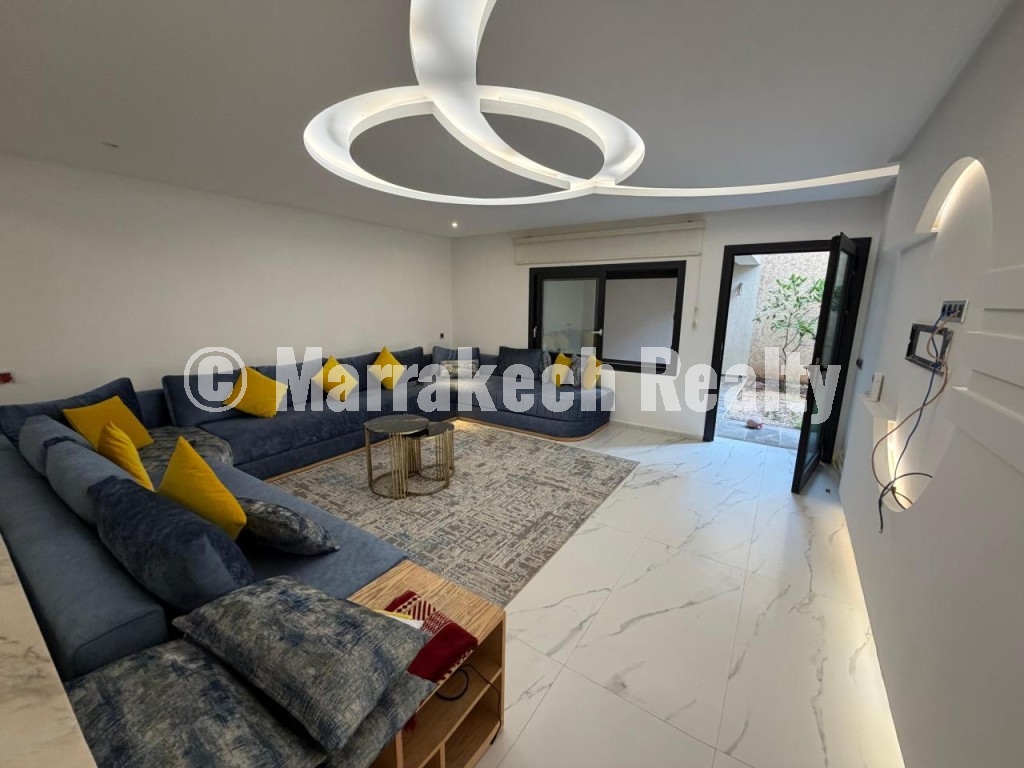 Furnished basement apartment in a villa near the Grand Stadium of Marrakech