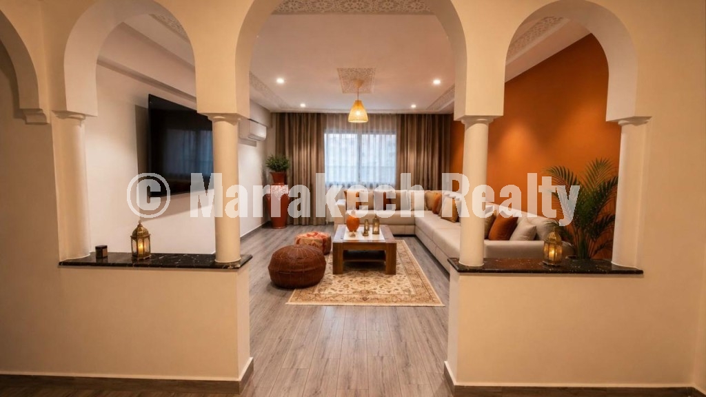 Élégant appartement 1 chambre à vendre à Guéliz