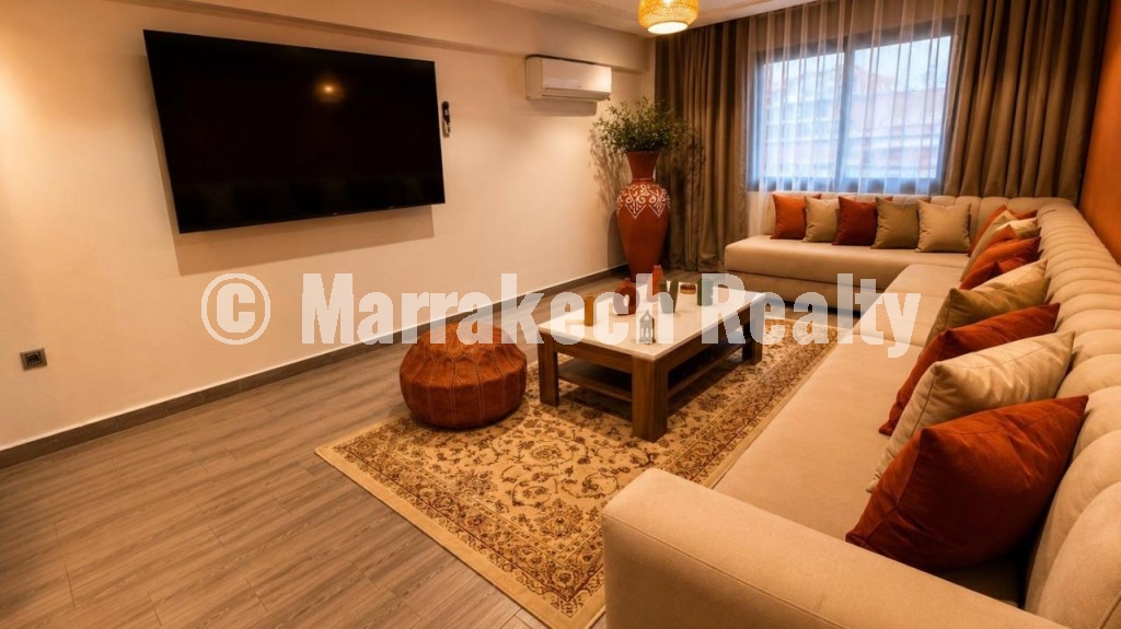 Élégant appartement 1 chambre à vendre à Guéliz