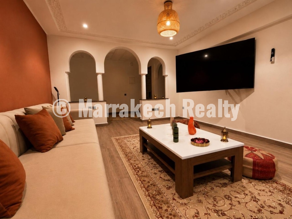 Élégant appartement 1 chambre à vendre à Guéliz