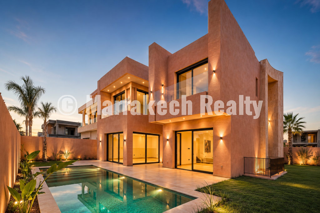 Contemporary 5-bedroom villa for sale in Akenza Golf