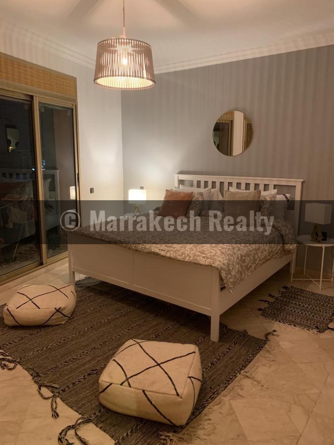 Appartement 2 chambres avec piscine à louer à l’Hivernage