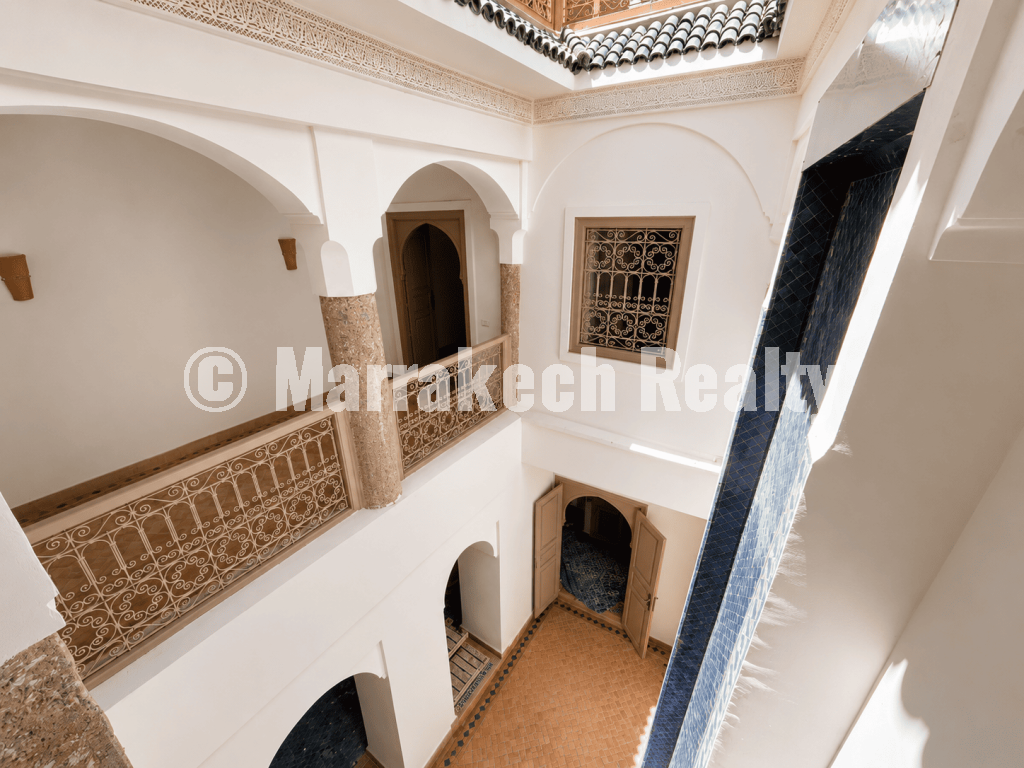 Riad TITRÉ de Charme à Vendre à Bab Doukkala – 3 chambres, jacuzzi et terrasse
