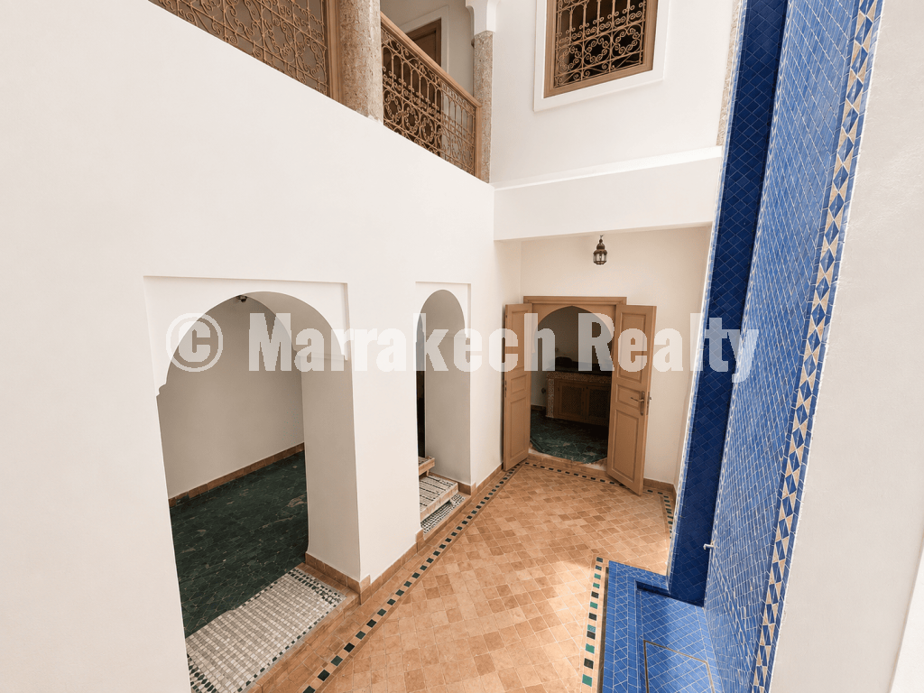 Riad TITRÉ de Charme à Vendre à Bab Doukkala – 3 chambres, jacuzzi et terrasse