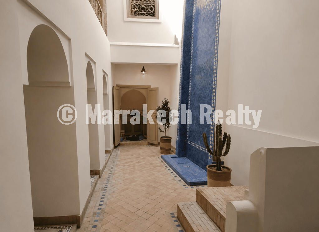 Riad TITRÉ de Charme à Vendre à Bab Doukkala – 3 chambres, jacuzzi et terrasse